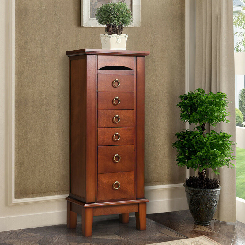 Alcott Hill Schram Wood Storage Chest Box